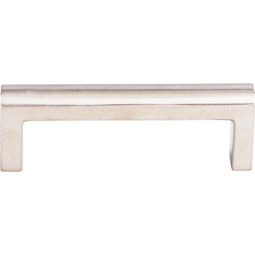 Top Knobs SS82: 3-3/4" cc Bar Cabinet Pull - Stainless Steel