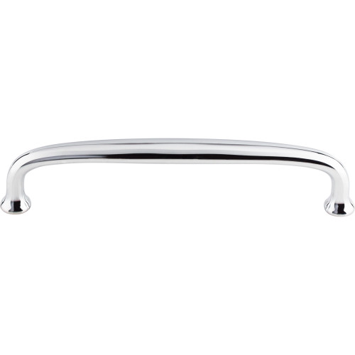 Top Knobs M1917: 6" cc Charlotte D-Handle Cabinet Pull - Polished Chrome