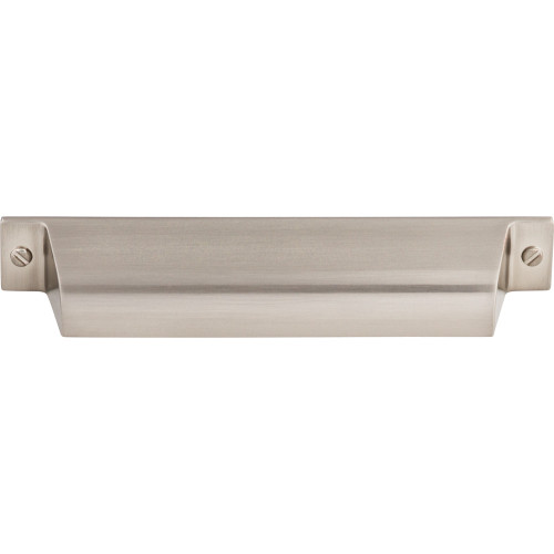 Top Knobs TK774BSN: 5" cc Channing Cup Cabinet Pull - Brushed Satin Nickel