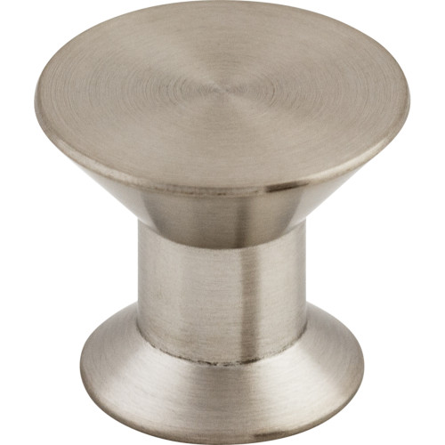 Top Knobs SS44: 1-3/16" Round Cabinet Knob - Stainless Steel