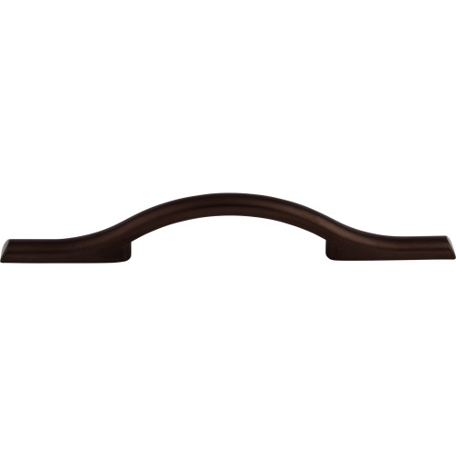 Top Knobs TK753ORB: 3-3/4" cc Somerdale Arched Cabinet Pull - Oil Rubbed Bronze
