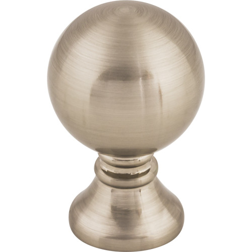 Top Knobs TK801BSN: 1" Kara Sphere Cabinet Knob - Brushed Satin Nickel