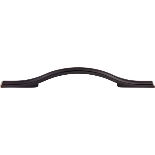 Top Knobs TK754TB: 5-1/16" cc Somerdale Arched Cabinet Pull - Tuscan Bronze