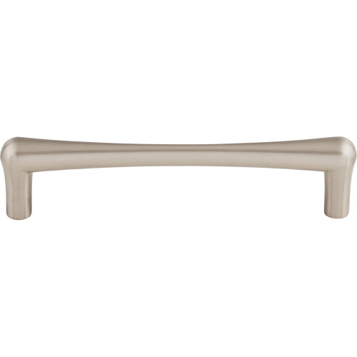 Top Knobs TK764BSN: 5-1/16" cc Brookline Round Bar Cabinet Pull - Brushed Satin Nickel