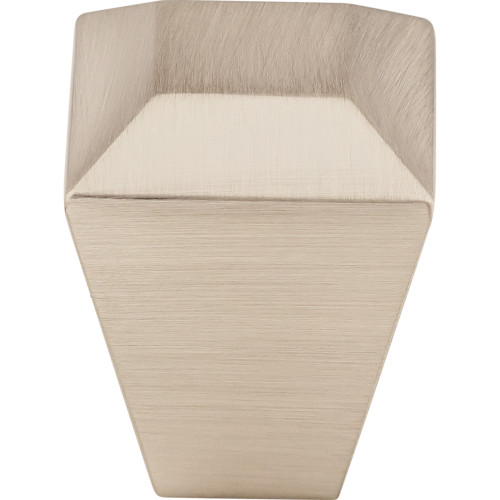 Top Knobs TK811BSN: 1" Juliet Tapered Cabinet Knob - Brushed Satin Nickel