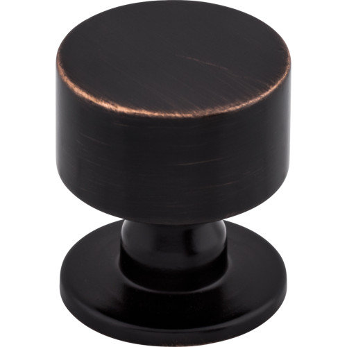 Top Knobs TK821TB: 1-1/8" Lily Round Cabinet Knob - Tuscan Bronze