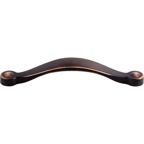 Top Knobs M1930: 5-1/16" cc Saddle Arch Cabinet Pull - Tuscan Bronze
