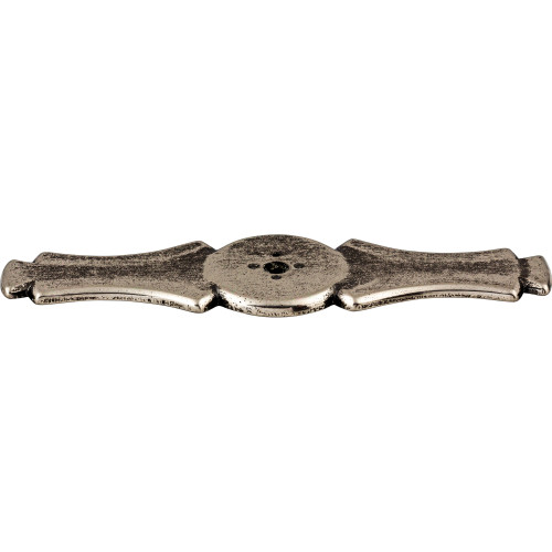 Top Knobs M168: Celtic Rectangle Backplate - Pewter Antique