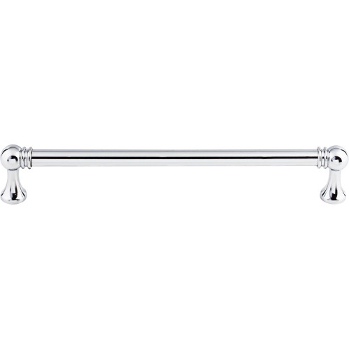 Top Knobs TK805PC: 7-9/16" cc Kara Round Bar Cabinet Pull - Polished Chrome Top Knobs TK805PC: 7-9/16" cc Kara Round Bar Cabinet Pull - Polished Chrome