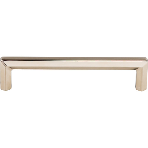 Top Knobs TK794PN: 5-1/16" cc Lydia Bar Cabinet Pull - Polished Nickel