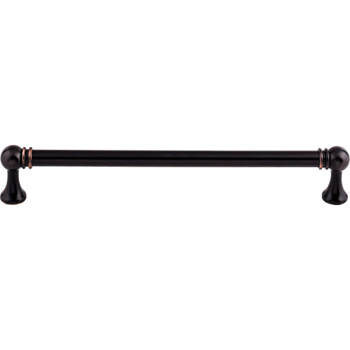 Top Knobs TK805TB: 7-9/16" cc Kara Round Bar Cabinet Pull - Tuscan Bronze