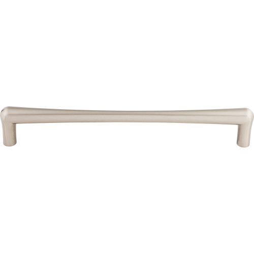 Top Knobs TK769BSN: 12" cc Brookline Round Bar Appliance Pull - Brushed Satin Nickel