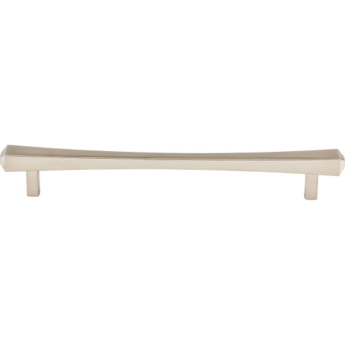 Top Knobs TK815BSN: 7-9/16" cc Juliet Square Bar Cabinet Pull - Brushed Satin Nickel
