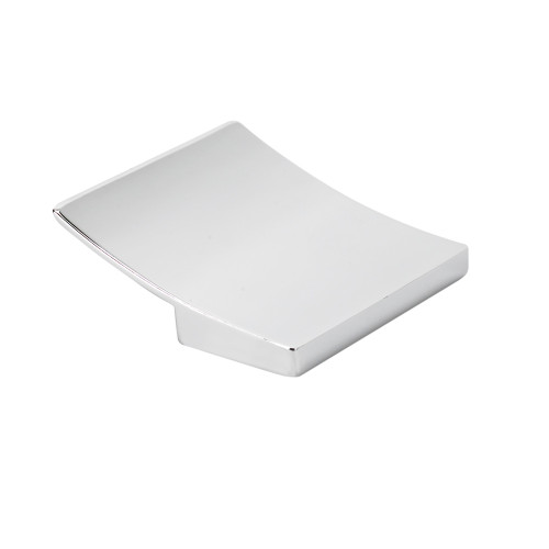 Topex 32mm cc Italian Designs Curved Square Cabinet Pull - Bright Chrome