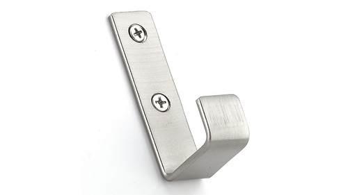 Richelieu RH3503301195: 3" Utility Single Wall Hook - Brushed Nickel