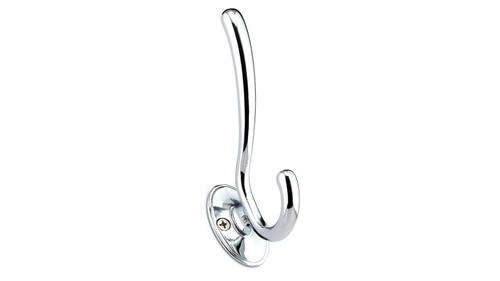 Richelieu RH1473021140: 5" Transitional Double Wall Hook - Polished Chrome