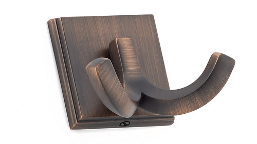 Richelieu BP7952BORB: 2-1/8" Transitional Double Coat Hook - Brushed Oil Rubbed Bronze Richelieu BP7952BORB: 2-1/8" Transitional Double Coat Hook - Brushed Oil Rubbed Bronze