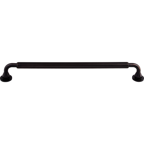 Top Knobs TK828TB: 12" cc Lily D-Handle Appliance Pull - Tuscan Bronze