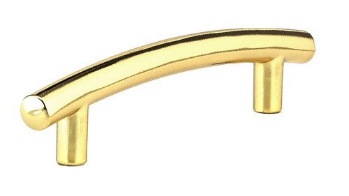 Richelieu BP867130: 96mm cc Nimes Cabinet Pull - Polished Brass Richelieu BP867130: 96mm cc Nimes Cabinet Pull - Polished Brass