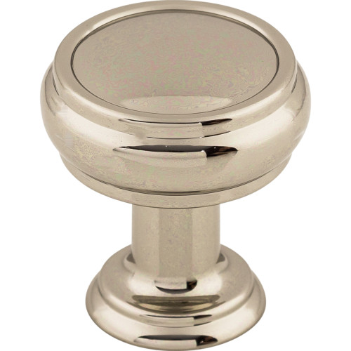Top Knobs TK830PN: 1" Eden Round Cabinet Knob - Polished Nickel