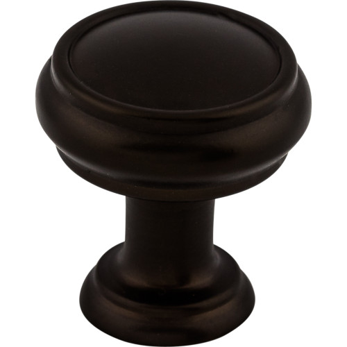 Top Knobs TK830ORB: 1" Eden Round Cabinet Knob - Oil Rubbed Bronze