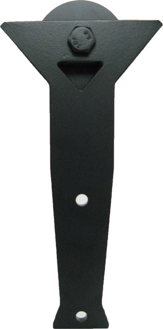 Acorn BC9BI: 11" Y Strap Rolling Barn Door Carrier - Iron