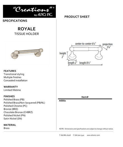 Royale Tumbler Holder A6670