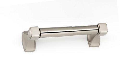 Alno A6560-SN: Cube Tissue Holder - Satin Nickel
