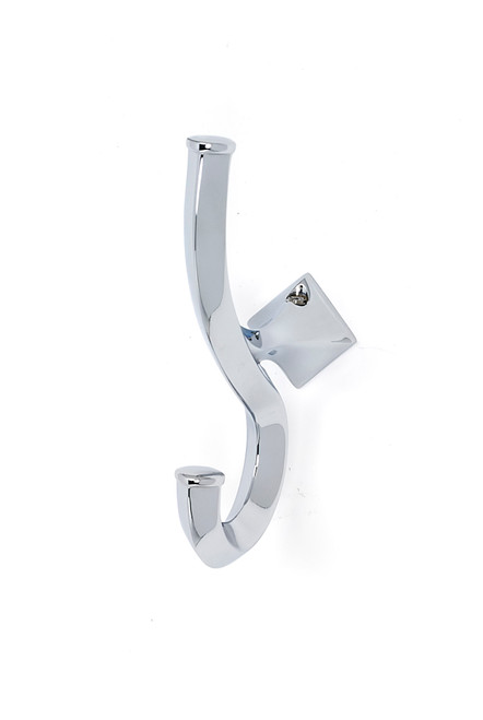 Alno A7199-PC: Spa 2 Double Robe Hook - Polished Chrome