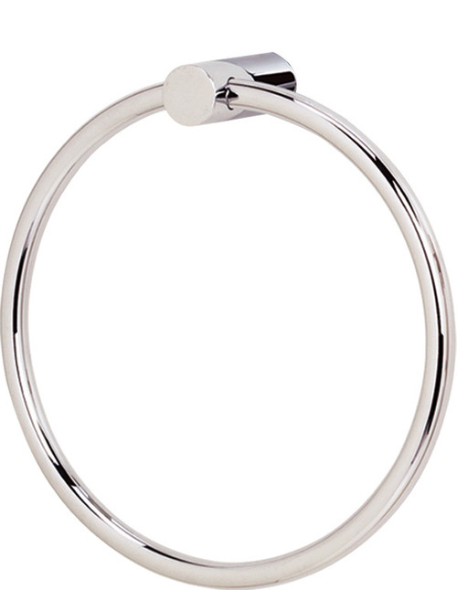 Alno A7040-PN: 6" Spa 1 Towel Ring - Polished Nickel