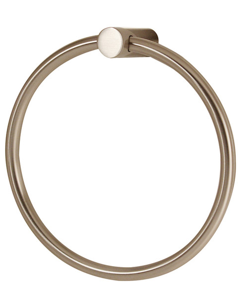 Alno A7040-SN: 6" Spa 1 Towel Ring - Satin Nickel