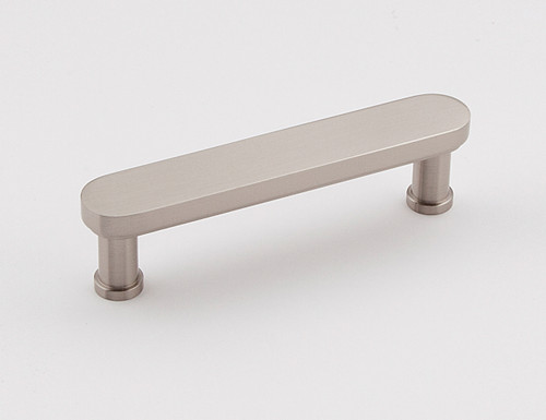 Alno A717-35-SN: 3-1/2" cc Moderne Cabinet Pull - Satin Nickel