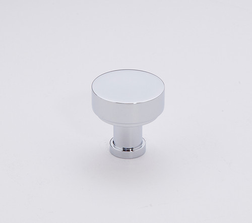 Alno A716-1-PC: 1" Moderne Cabinet Knob - Polished Chrome