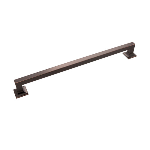 Hickory P3027-OBH: 12" cc Studio Cabinet Pull - Oil-Rubbed Bronze Highlighted
