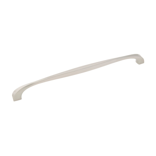Hickory H076021-SN: 12" cc Twist Cabinet Pull - Satin Nickel