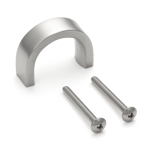 Sugatsune KB-30/S: 25mm cc D-Handle Cabinet Pull - Satin Stainless Steel