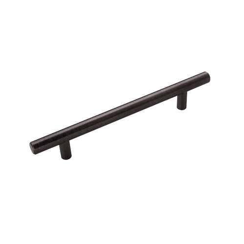 Hickory HH075596-BBLN: 160mm cc Bar Cabinet Pull - Brushed Black Nickel