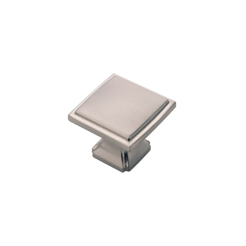 Hickory P3240-SN: 1-1/4" Bridges Cabinet Knob - Satin Nickel