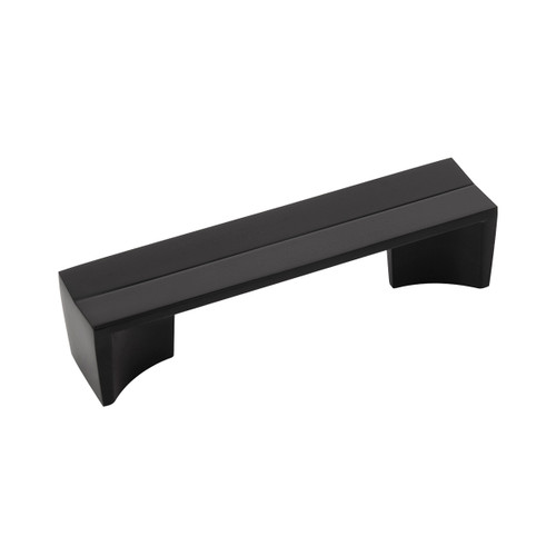 Belwith B076089-MB: 96mm cc Avenue Cabinet Pull - Matte Black Belwith B076089-MB: 96mm cc Avenue Cabinet Pull - Matte Black
