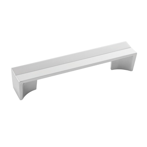 Belwith B076090-14: 128mm cc Avenue Cabinet Pull - Polished Nickel Belwith B076090-14: 128mm cc Avenue Cabinet Pull - Polished Nickel