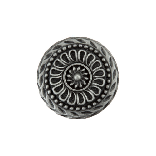 Acorn DQFPP: 1-1/4" Lace Circle Cabinet Knob - Antique Pewter