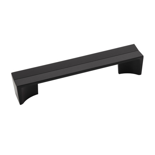 Belwith B076090-MB: 128mm cc Avenue Cabinet Pull - Matte Black Belwith B076090-MB: 128mm cc Avenue Cabinet Pull - Matte Black