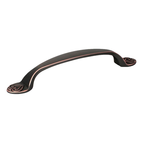 Century 28049B-AZC: 8" cc Iris Cabinet Pull - Regent Bronze/Copper