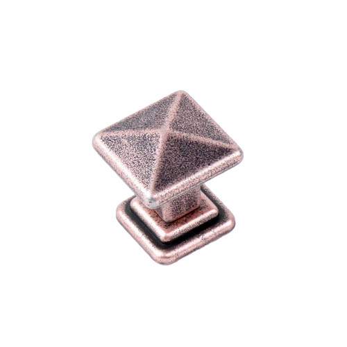 Century 20227-MAC: 35mm Raw Authentic Cabinet Knob - Aged Matte Red Copper