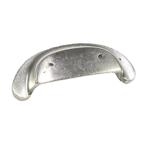 Century 19545-WBA: 3-1/2" cc Whistler Cup Cabinet Pull - White Bronze Aged