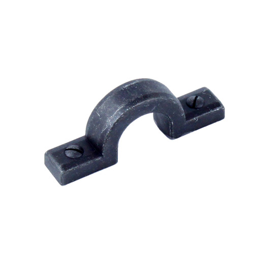 Century 20770-BS: 32mm cc Raw Authentic Cabinet Pull - Matte Black Steel