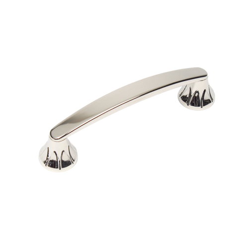Century 25476-14: 96mm cc Cali Cabinet Pull - Polished Nickel