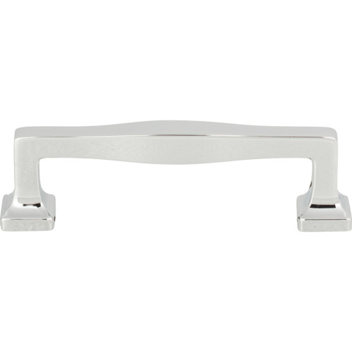 Atlas A203-CH: 3-3/4" cc Kate Cabinet Pull - Polished Chrome