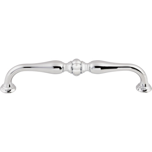 Top Knobs TK694PC: 6-5/16" cc Allington D-Handle Cabinet Pull - Polished Chrome