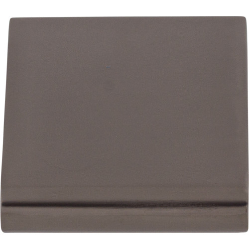 Top Knobs TK500AG: 5/8" cc Europa Tab Cabinet Pull - Ash Gray